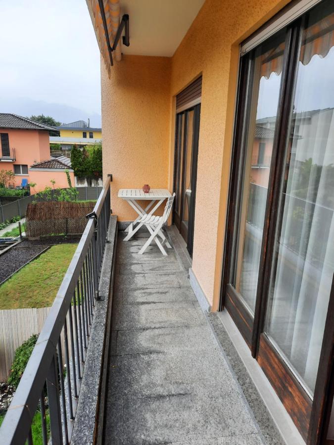 Camera Privata Con Balcone Gordola Εξωτερικό φωτογραφία